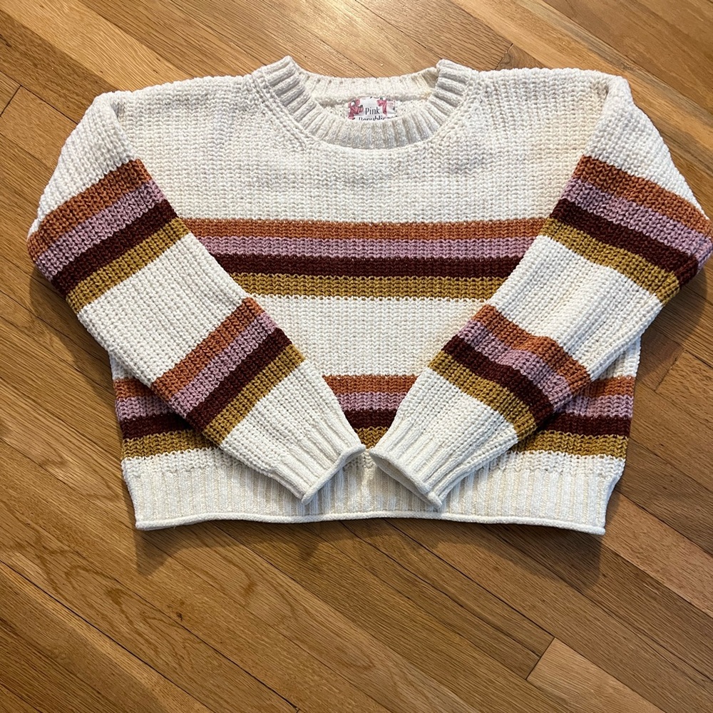 Like-new Pink Republic women’s striped sweater